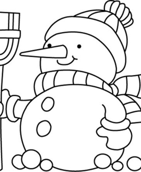 Bonhomme de neige 05 - 10doigts.fr