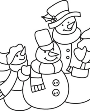 Bonhomme de neige 10 - 10doigts.fr