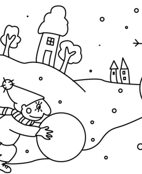 Bonhomme de neige 13 - 10doigts.fr