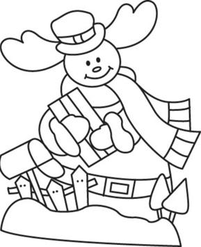 Bonhomme de neige 15 - 10doigts.fr