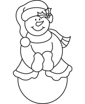 Bonhomme de neige 16 - 10doigts.fr