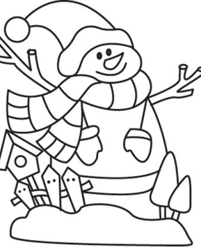 Bonhomme de neige 18 - 10doigts.fr