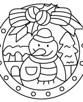 Bonhomme de neige 21 - 10doigts.fr