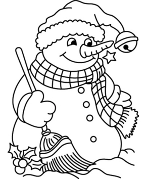 Bonhomme de neige 25 - 10doigts.fr
