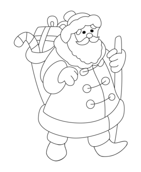 Père Noël 45 - 10doigts.fr