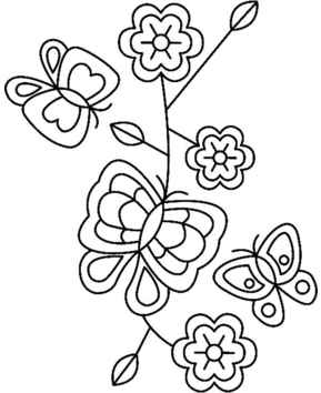 Fleurs et papillons 04 - 10doigts.fr