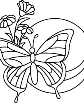 Fleurs et papillons 11 - 10doigts.fr