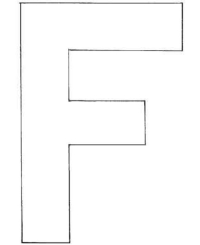 F majuscule - 10doigts.fr
