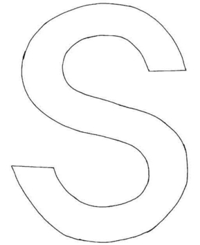 S majuscule - 10doigts.fr