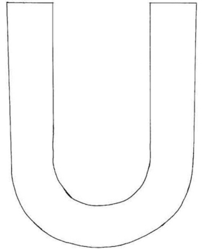 U majuscule - 10doigts.fr