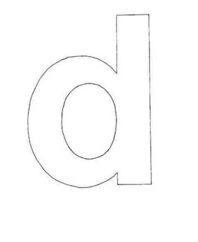 d minuscule - 10doigts.fr