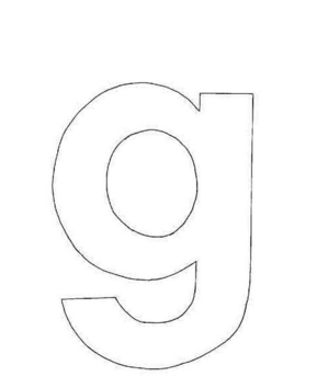 g minuscule - 10doigts.fr