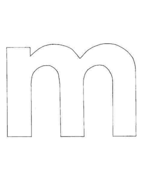 m minuscule - 10doigts.fr