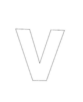 v minuscule - 10doigts.fr