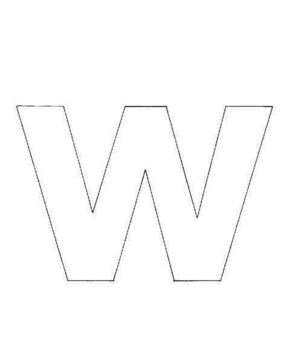 w minuscule - 10doigts.fr