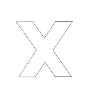 x minuscule - 10doigts.fr