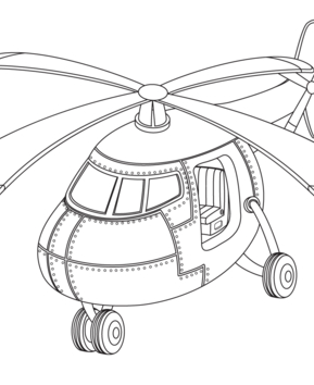 Hélicoptère 07 - 10doigts.fr