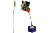 Tiges métalliques clips pense-bête - Activités à moins de 2 € / enfant - 10doigts.fr