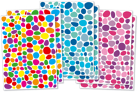 Gommettes mosaïques - Stickers Mosaïques - 10doigts.fr