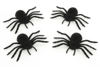 araignées réalistes - Accessoires créatifs Halloween - 10doigts.fr