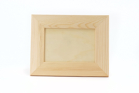 cadre en bois naturel à décorer - Cadres photos en bois - 10doigts.fr