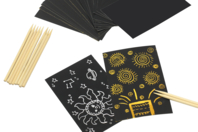 cartes à gratter or argent - Cartes à gratter, à poinçonner - 10doigts.fr