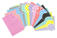 cartes fortes assorties à motifs - Papiers Format A4 - 10doigts.fr