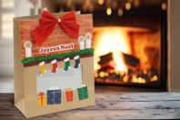 Cheminée Noel activité - Kits créatifs de Noël pour les enfants - 10doigts.fr