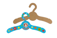 Cintres en médium - 2 pièces - Porte-manteaux - 10doigts.fr