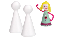 cône pion en polystyrène - Formes à décorer - Polystyrène - 10doigts.fr