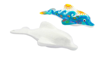 dauphin en polystyrène océan - Animaux en polystyrène - 10doigts.fr