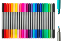 double pointes sur feutres - Feutres pointes moyennes - 10doigts.fr