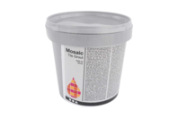 Enduit blanc prêt à l'emploi - seau de 1 kg - Joint et outils pour mosaïques - 10doigts.fr