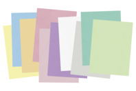 feuille caoutchouc pastel - Caoutchouc Mousse - 10doigts.fr