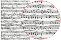 feuille decopatch musique - Papiers Décopatch - 10doigts.fr