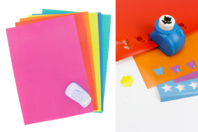 feuilles adhésives - Stickers Fantaisies - 10doigts.fr