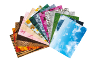 feuilles inspiration nature - Papiers Format A4 - 10doigts.fr