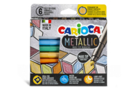 feutres métallisés carioca - Feutres pointes larges - 10doigts.fr