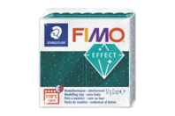 Fimo Effect 57gr - vert pailleté  - Pâtes Fimo Effect - 10doigts.fr