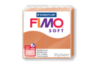 Fimo Soft 57gr - cognac - N° 76 - Pâtes Fimo Soft - 10doigts.fr