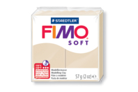 Fimo Soft 57gr - sahara - N° 70 - Pâtes Fimo Soft - 10doigts.fr