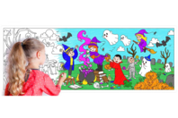 Fresque Geante Halloween - Papiers Grands Formats - 10doigts.fr