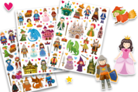 gommettes médievales - Gommettes Histoires et décors - 10doigts.fr