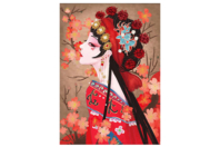 Kit diamond painting, Impératrice - Diamond Painting : Kit complet - 10doigts.fr