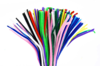 longues chenilles colorées - Chenilles, cure-pipe - 10doigts.fr