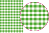 Magic Paper auto-adhésif Vichy vert - Papier adhésif - 10doigts.fr