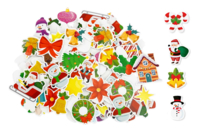 Maxi pack  embellissements de Noël - 220 pièces - Petites décorations de Noël - 10doigts.fr