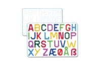 modifier Plaque lettres pour perles fusibles - Perles à repasser 5 mm - 10doigts.fr