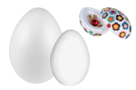 oeuf surprise en polystyrène  - Polystyrène - Supports à décorer - 10doigts.fr