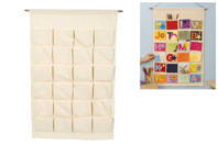 Organisateur à suspendre - Coton, lin - Textiles - 10doigts.fr